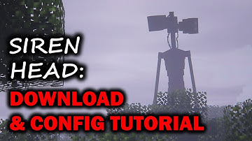 How To DOWNLOAD Minecraft Siren Head & Edit The Config