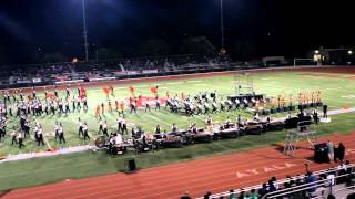 RCC Marching Tigers at Ayala High School (2013)