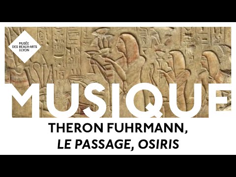 "Le Passage", composition de Theron Fuhrmann, devant Osiris