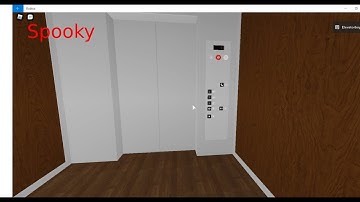 Schindler Hydraulic elevator @ cortex elevator testing - Roblox