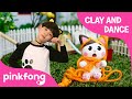 The Kitty Song and Make Cat with Clay | Clay and Dance | Pinkfong Songs for Children