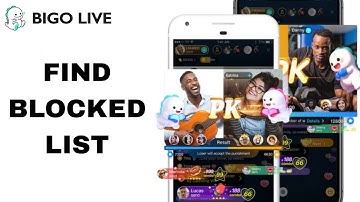 How To Find Blocked List On Bigo Live App | Step By Step