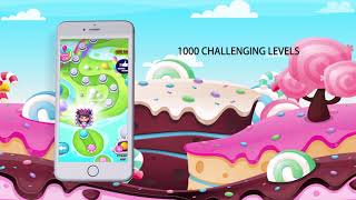 Wyst Candy Paradise Promo Video Videogame for iOS and Android form Pagie Portal screenshot 4