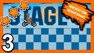 Best time - Level 3 - (24"41) -  Moto X3M Pool Party -  Y8.com screenshot 4