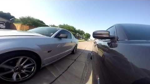 2006 mustang GT vs 2014 Charger RT