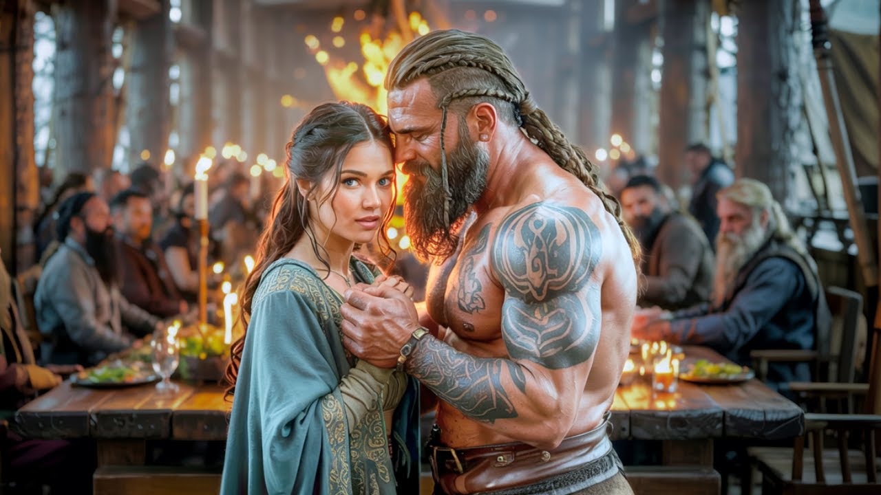 “Don’t Look at Him Again” — Growled the Giant Viking Into the Maiden’s Ear During the Feast