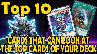 Top 10 Cards with "Excavation" Effects Profile