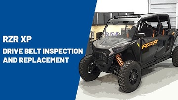 2024+ RZR XP | Drive Belt Inspection and Replacement | Polaris RZR®