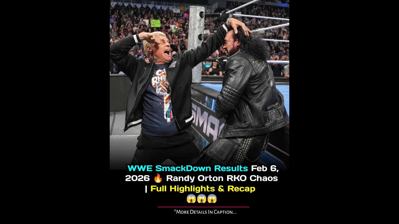 WWE SmackDown Results Feb 6, 2026 🔥 Randy Orton RKO Chaos | Full Highlights & Recap 
