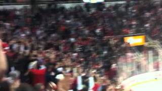 Being There: Datsyuk scores to extend the home winning streak!