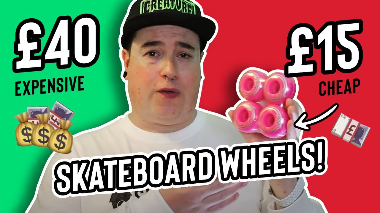 THE CHEAPEST VS THE MOST EXPENSIVE SKATEBOARD WHEELS AT SKATEHUT