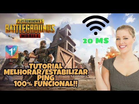 TUTORIAL COMO MELHORAR/ESTABILIZAR PING PUBG MOBILE - 100% FUNCIONAL ANDROID/IOS