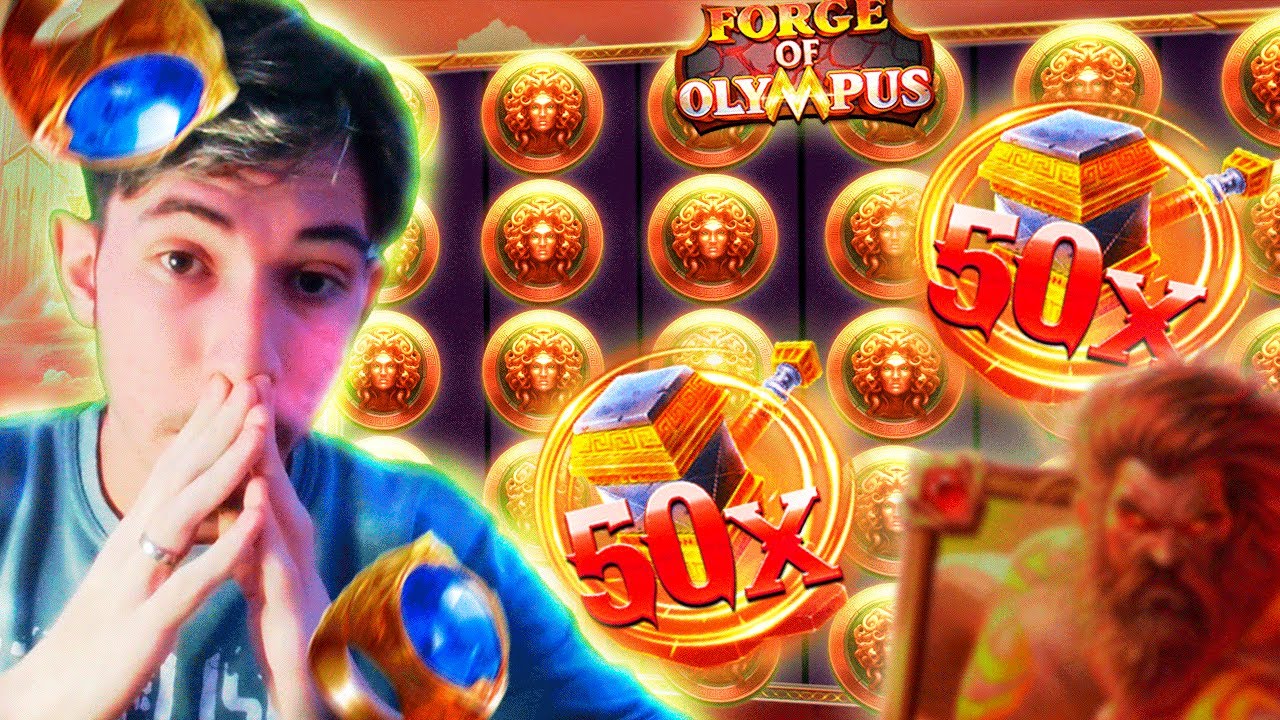 JOGUEI O NOVO SLOT FORGE OF OLYMPUS *é bom?* - YouTube