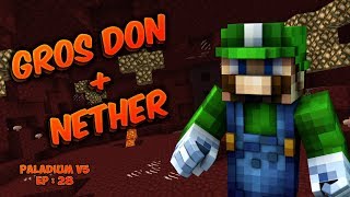 De L'endium + Mon Nether !! - Episode 28 Pvp Faction Moddé - Paladium V5.6