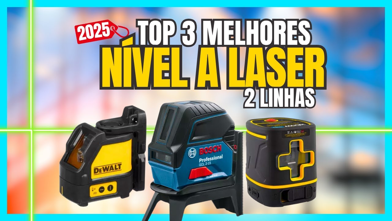 Nível a Laser 2 Linhas - TOP 3 MELHORES NÍVEIS A LASER Custo Benefício ...