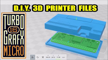D.I.Y. Turbo Grafx 16 Micro case for Raspberry Pi Zero. 3D printer files
