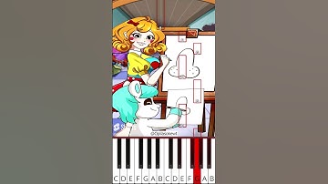Drawing with Miss Delight and CraftyCorn #2 (@Opilasokewt) - Octave Piano Tutorial