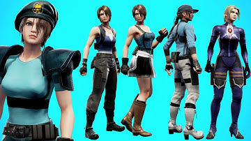 SoulCalibur VI: Jill Valentine (5 Outfits) [Resident Evil] Creation Tutorial