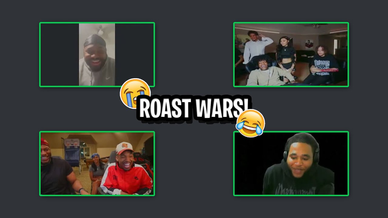 Zias, B.Lou & Dub Host The FUNNIEST “ROAST WARS!” 😂 (ft Regtoofunny & Clyde Webb)
