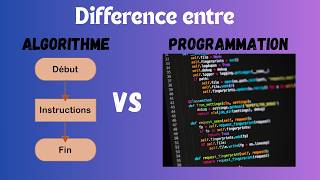 👉 🧠💻 Algorithme vs Programmation : La différence que tout débutant doit comprendre !