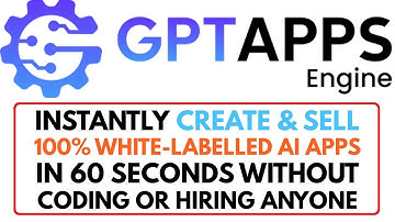 GPT Apps Engine Review Demo Bonus - Create & Sell 100% White Labelled Generative AI Apps