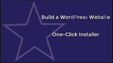 WordPress One-Click Installer - Dreamhost