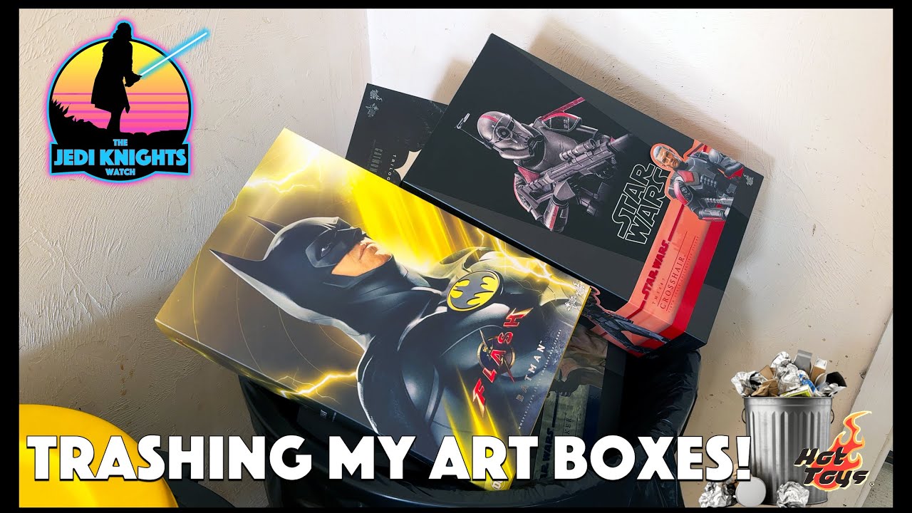 Выбрасываю коробки с горячими игрушками!