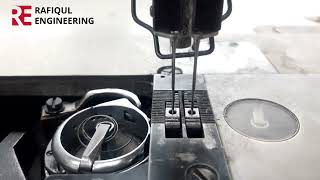 Two needle machine feed dog came timing #how #engineering #sewing #sewingtips juki-3588a7