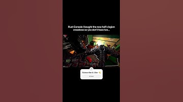 Rust Console I bought the new hell’s legion crossbow…#shorts #rust #rustconsole