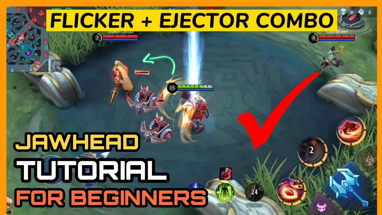 How to use Jawhead Flicker and Ejector Combo Tutorial 