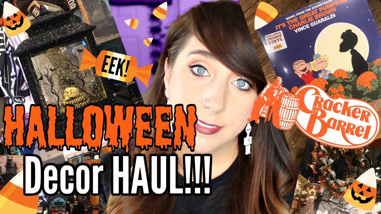 2019 NEW CRACKER BARREL HALLOWEEN HAUL!! YouTube