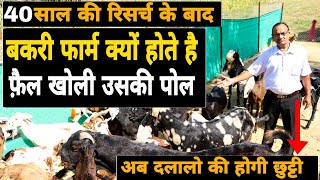 Goat Farm के फ़ैल होने का काला सच | Goat Farming In India | नया फार्म शुरू करने वाले कृपया सावधान रहे