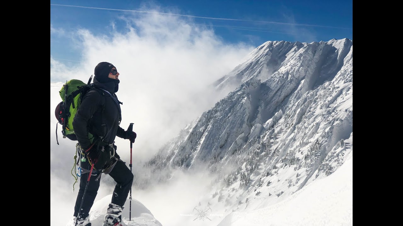Varful La Om 2238m Piatra Craiului - ianuarie 2019