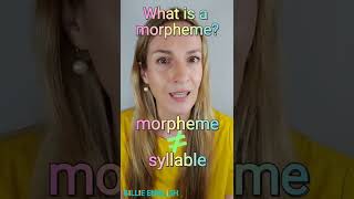 🤓 What is a morpheme? | Free & bound morphemes in English 🇬🇧🇺🇲 #morpheme #morphology #english screenshot 1