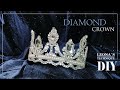 DIY | Diamond Headpiece | Bridal Wedding Tiara | Perler project | 3D Hama bead Crown