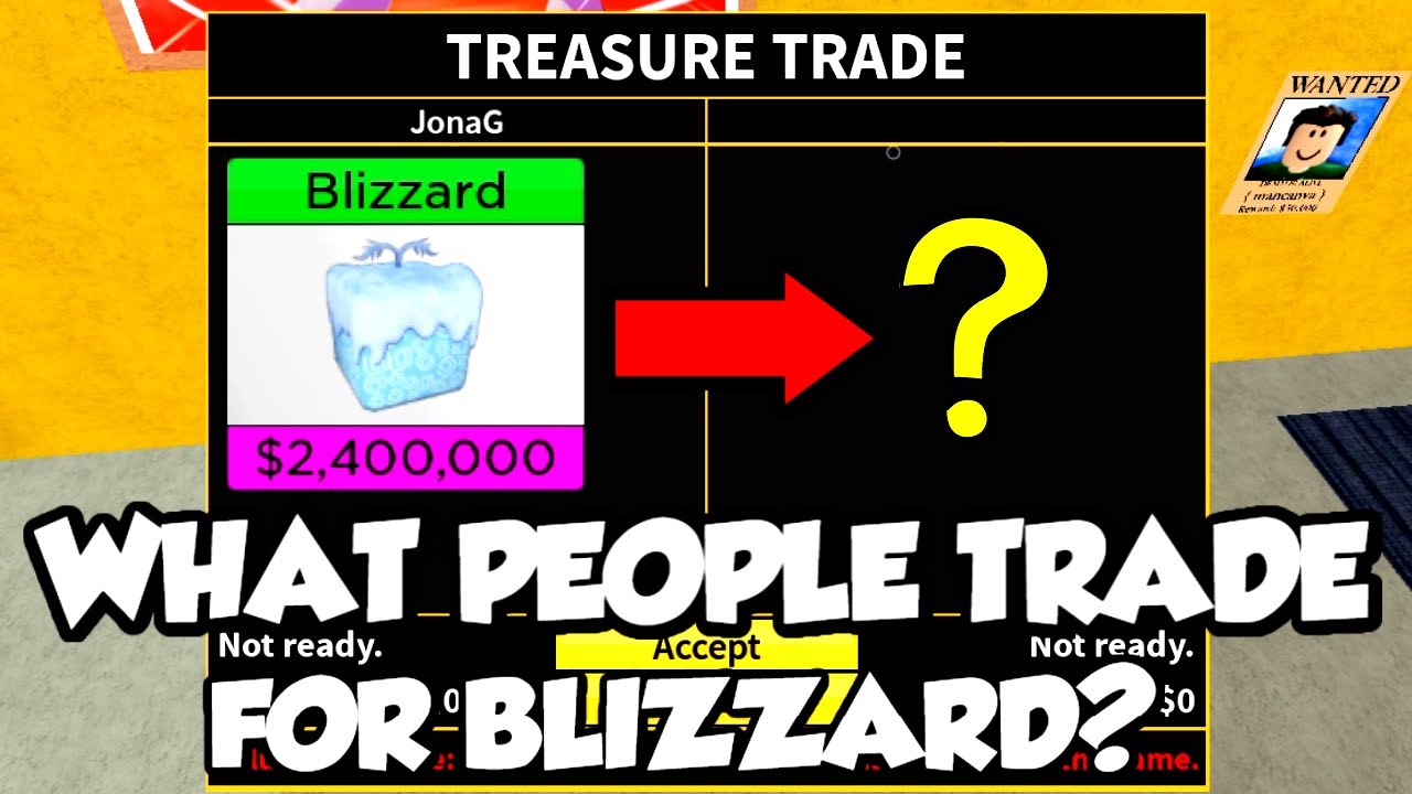 I traded for blizzard
