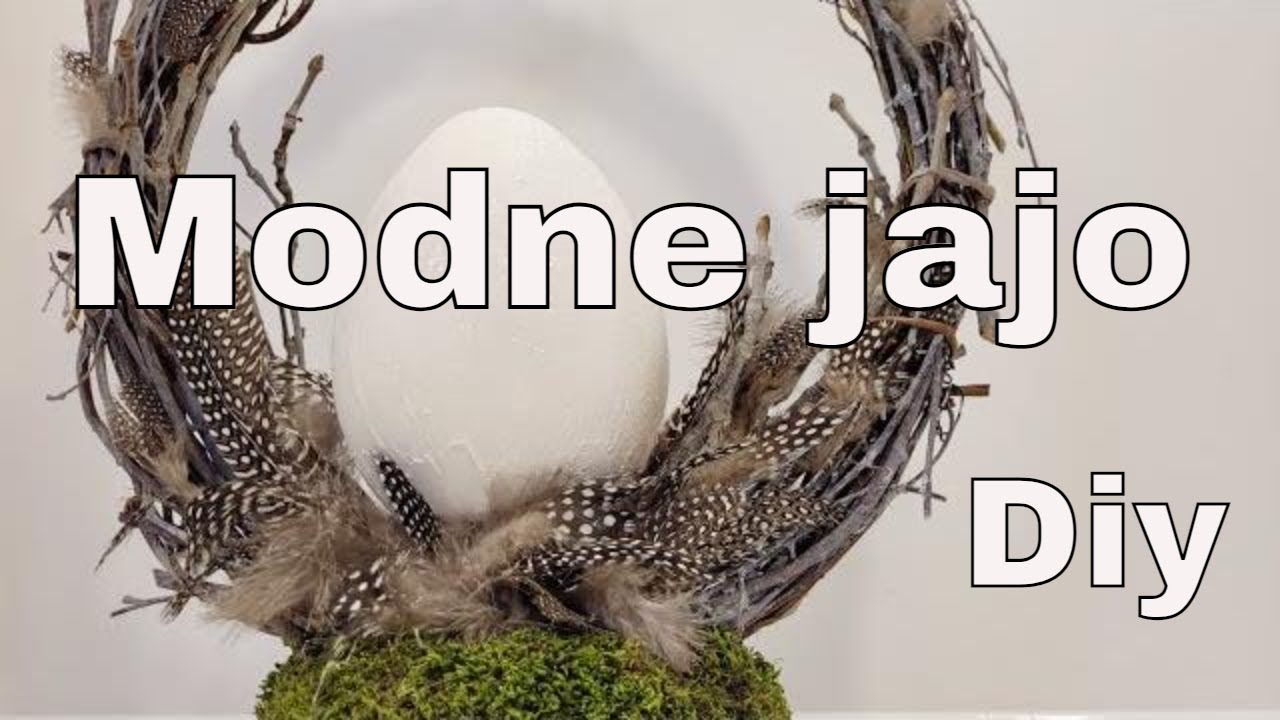 JAK OZDOBIĆ JAJO STYROPIANOWE | POMYSŁ NA ELEGANCKĄ DEKORACJĘ WIELKANOCNĄ | Domowe pasje Anki