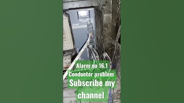 Mitsubishi servo drive error code 16.1 alarm no 16.1