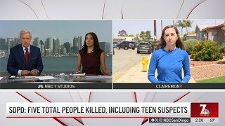SDPD: Three killed, two suspects dead in shooting at San Diego mosque in Clairemont | NBC 7