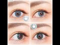 OVOLOOK 1 Pair Contact Lenses Colored Eye Lenses GOBLIN Series Blue/Green Yearly Use Cosmetic