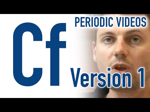 Video: Ce perioadă este californiul în tabelul periodic?