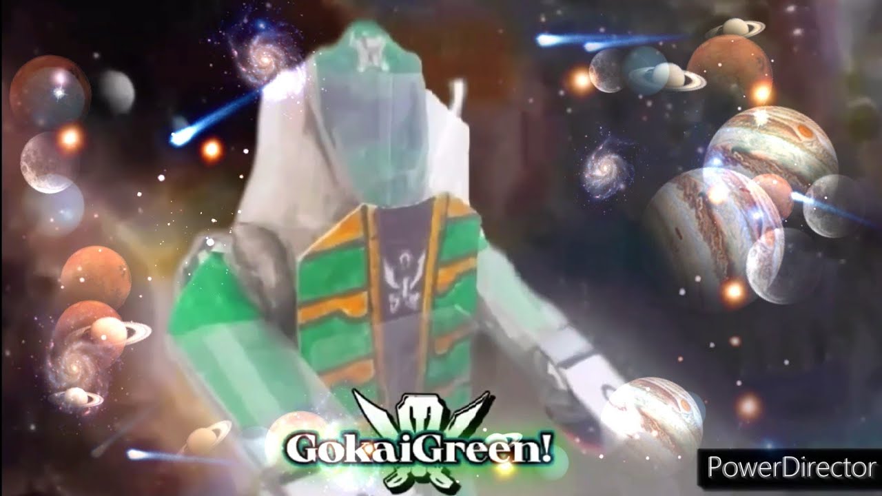 Kaizoku Sentai Gokaiger | Gokai Green henshin and Roll Call | SS AND PR arty zone