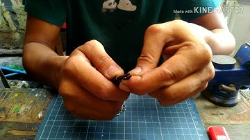 How to make split ring for your treble hook