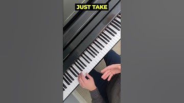 Easy Jazz Piano Tutorial: How to Make ANY SONG Sound Like Jazz (for beginners) #shorts