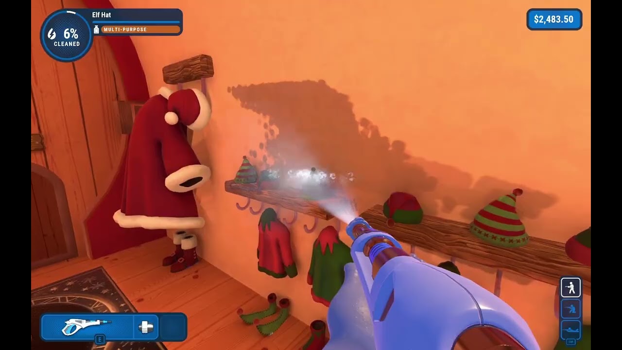 PowerWash Simulator Clean Santa's Workshop