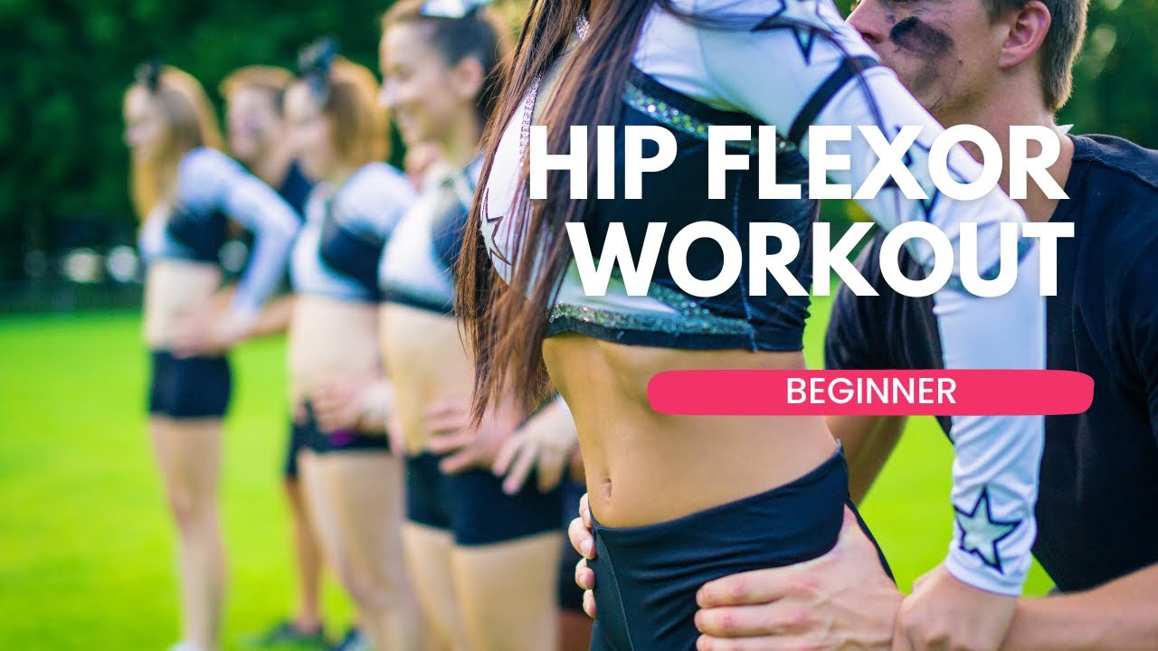 Flyer Hip Flexor Conditioning Workout | Cheerleading Workout | Beginner
