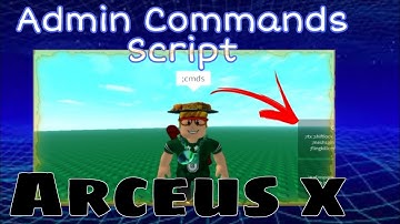Roblox Arceus x Admin Command Script