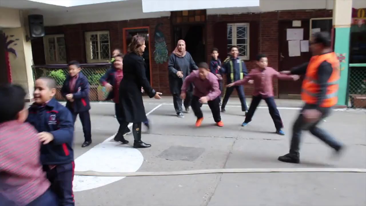 خطة اخلاء مدرسة الليسية فرانسية - إدارة روض الفرج التعليمية