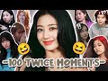 100 iconic moments in the history of twice