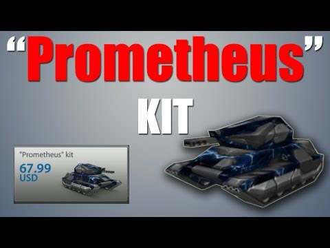 Tanki Online - Prometheus kit gameplay + GOLD BOX @dastanmahmod